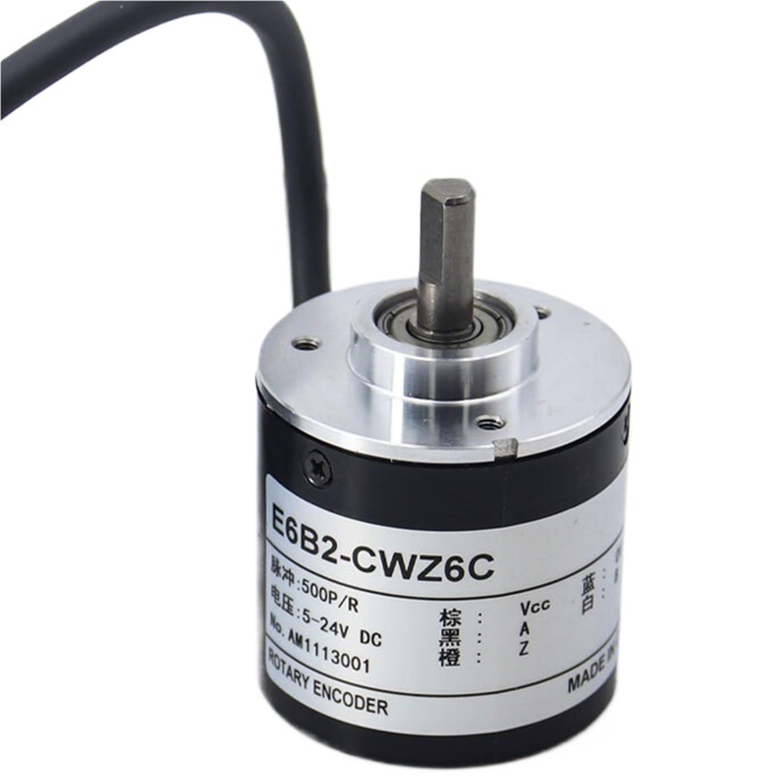 Encoder rotativo ottico E6B2 CWZ6C CWZ1X CWZ5B 100 200 360 500 600 800 1000 1024PR 1200PR Codifica rotativa incrementale fotoelettrica(40PR,Customized products)