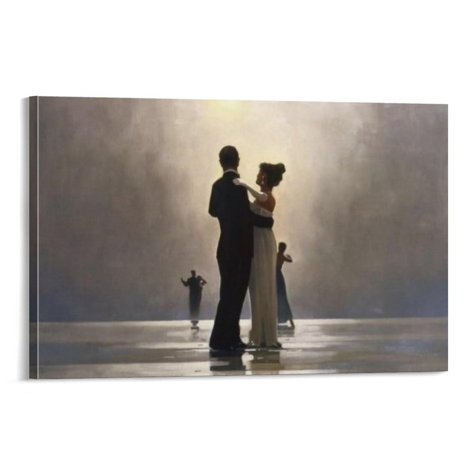 Dance Me To The End Of Love by Jack Vettriano Wall Art - Prints and Canvas, 12x18 Inch (30x45 cm) Living Room Painting — image 1