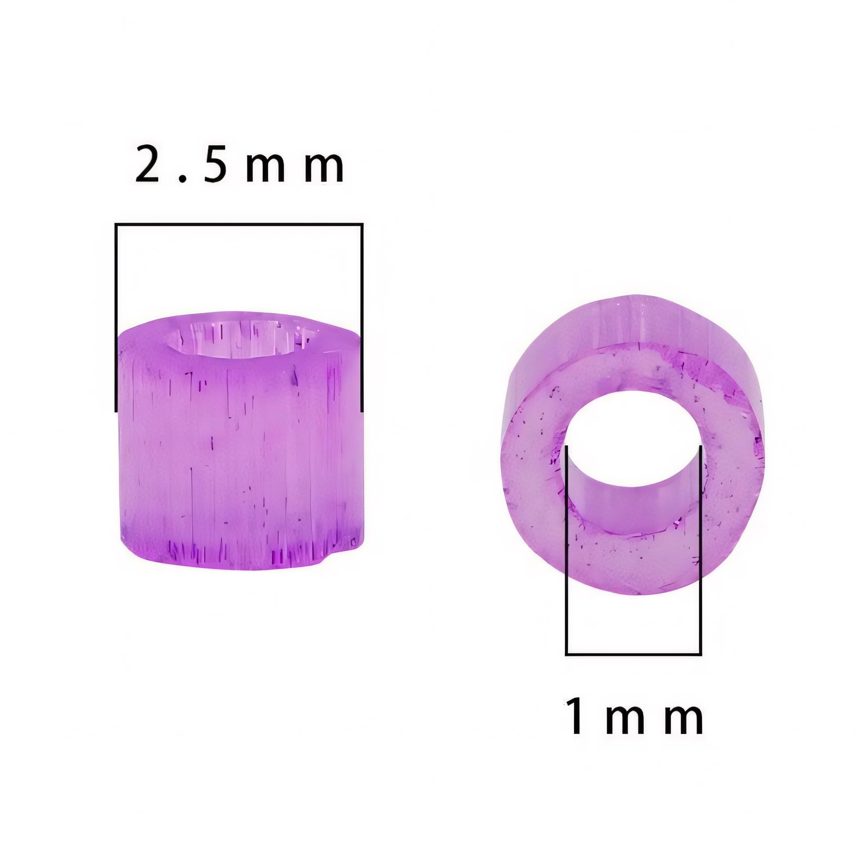 33000PCS 2.5mm Perline di Vetro Gelatina per Creazione di Gioielli Perline di Pony Perline di Riso Mini Perline per Braccialetti Fai da Te Perline di Perle