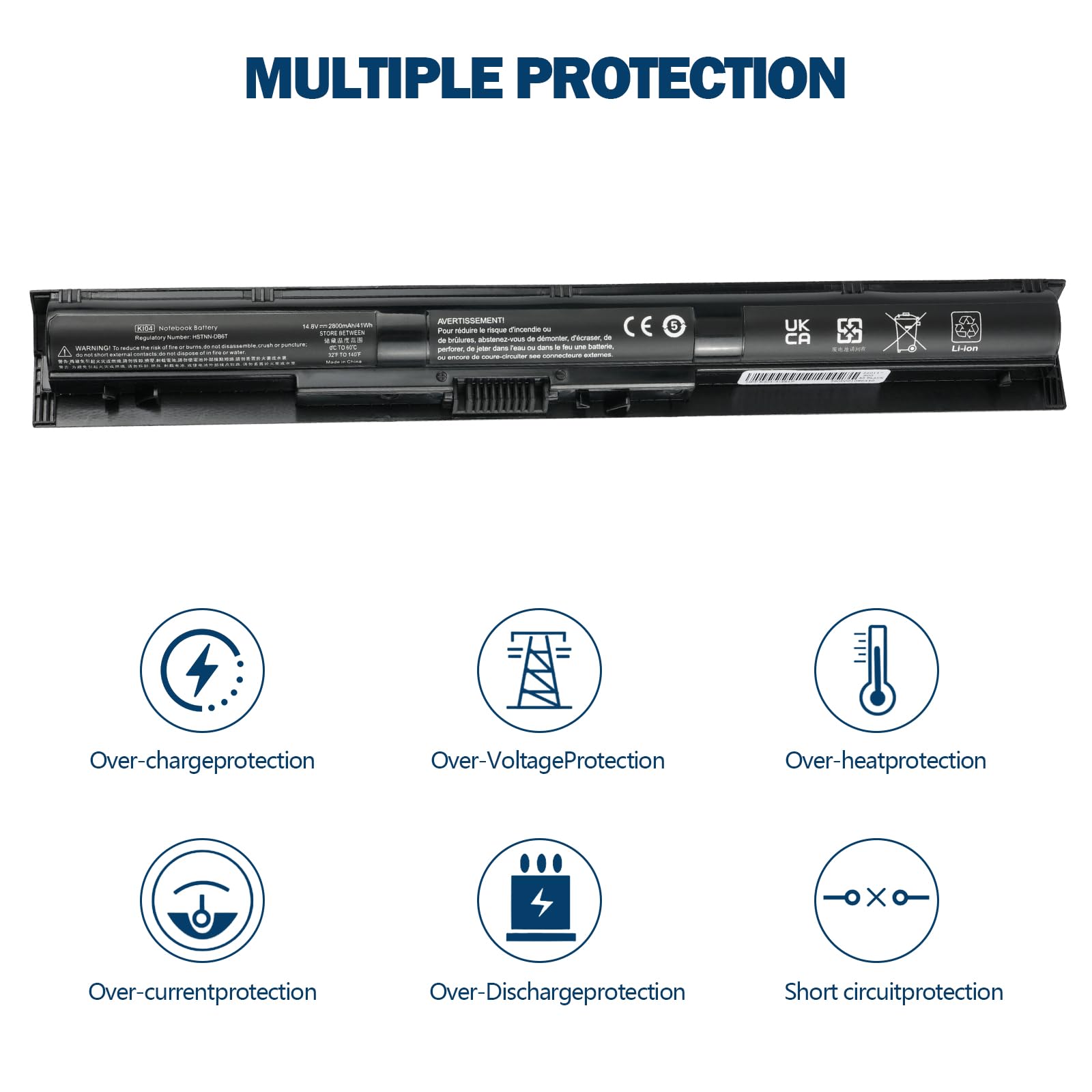 Amazon.com: HSX 800049-001 KI04 Notebook Battery for HP Pavilion Amazon.com: HSX 800049-001 KI04 Notebook Battery for HP Pavilion