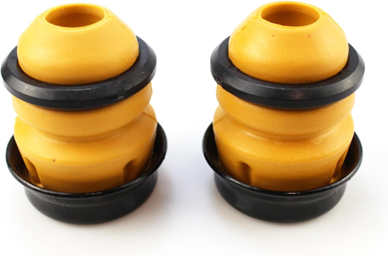 Rear Suspension Shock Absorber Bumper Fit for Hyundai Santa Fe Kia Sorento EX, Bump Stop Bushing Replace 55326-2P000 553262P000 553262B000(2 Pack)