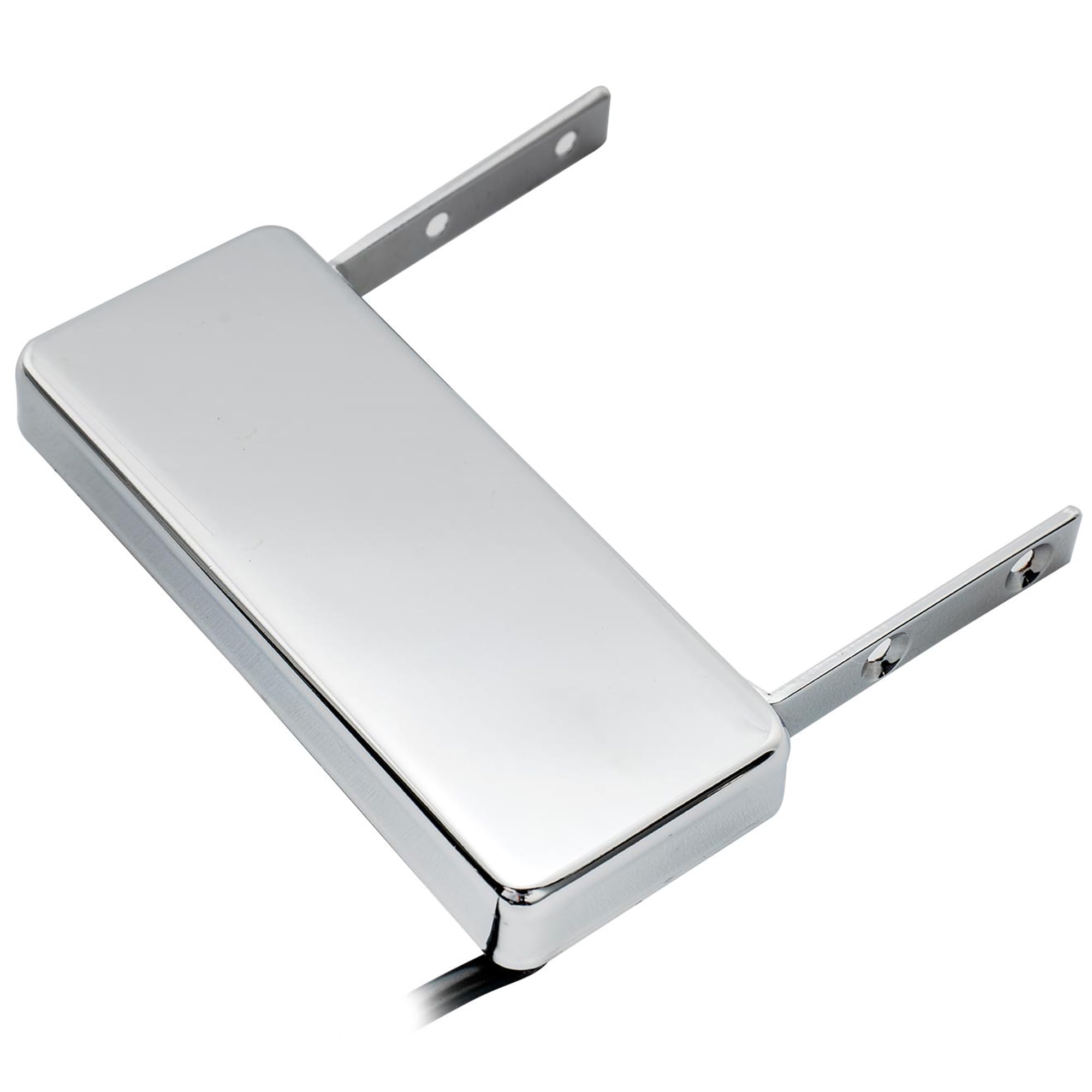 Artec MHFA93 Alnico 5 Estilo Montaje Mástil Pastilla Mini Humbucker Mástil 7,2K para Guitarra Jazz estilo Johnny Smith, Cromado