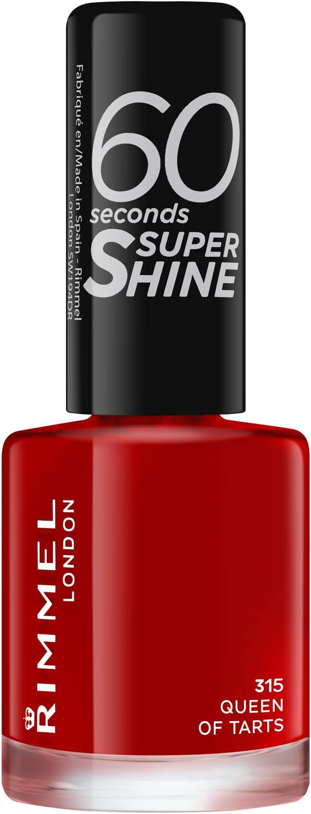 Rimmel 60 Seconds Super Shine Nail Polish - 8 ml, Queen of Tarts