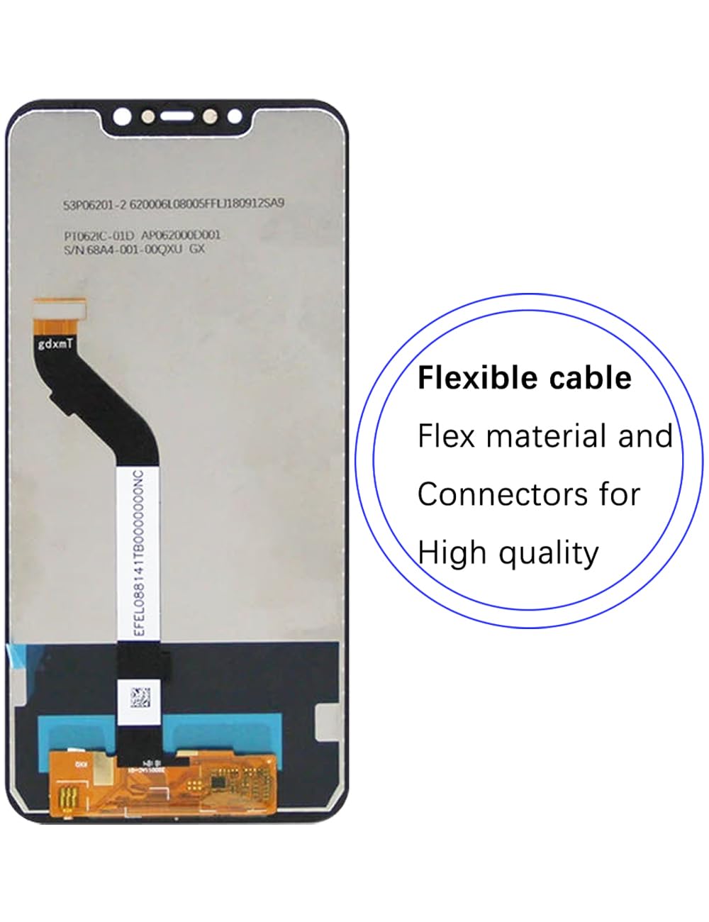 Pantalla original de repuesto para Xiaomi Poco F1, pantalla LCD M1805E10A Poco F1, pantalla LCD, digitalizador táctil, kit de piezas de reparación
