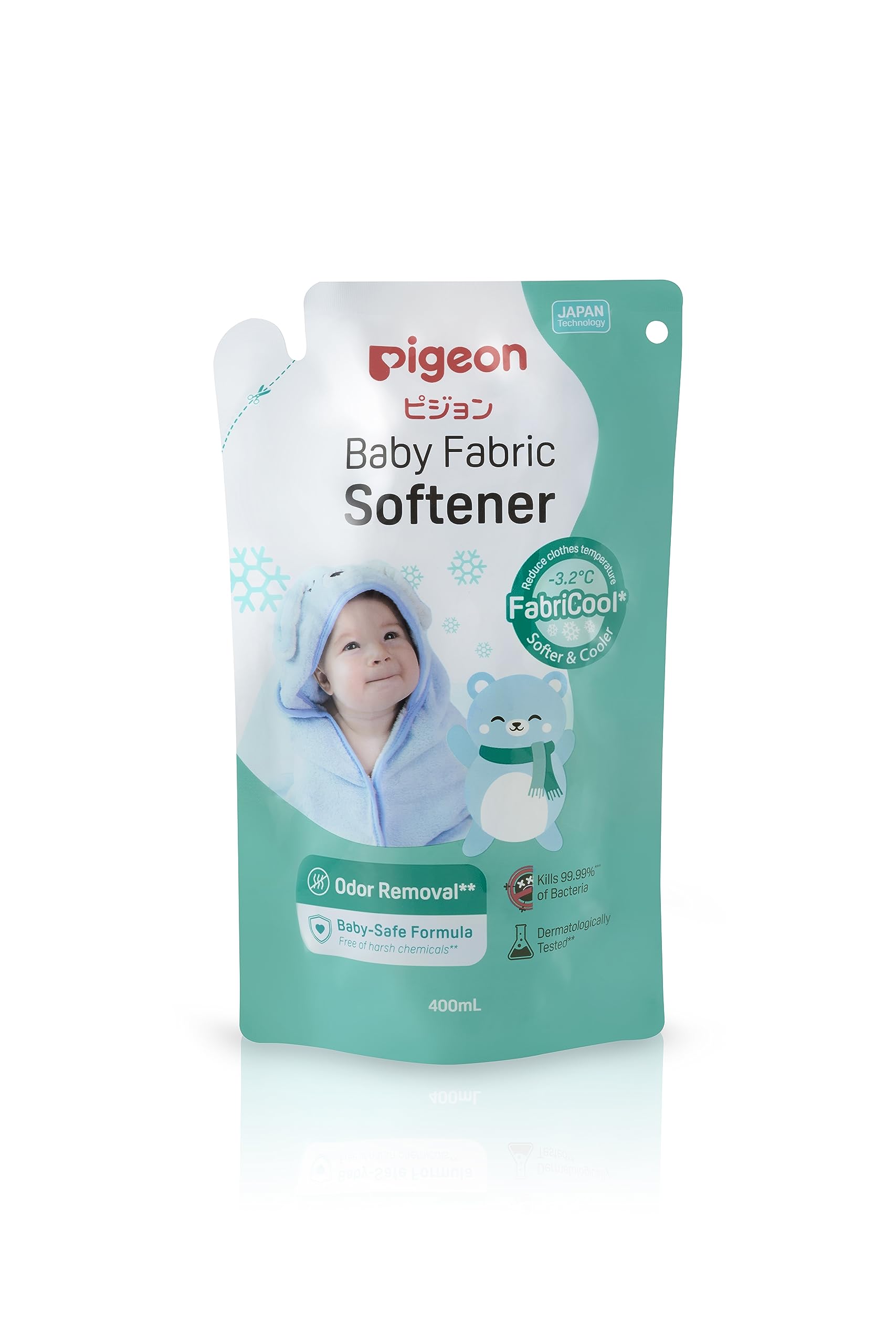 Pigeon Concentrated Baby Laundry Fabric Softener Refil - 400ml-image-34