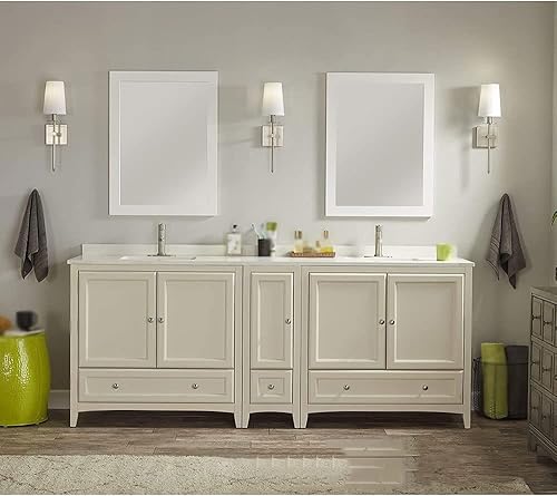 Miniatura 4 de Amen Retro Wall Lamps with Flared Textile Lamp Shade, Rustic Vintage Industrial Wall Sconce Wall Lights for Indoor Living Room Bedroom Stairway Bar