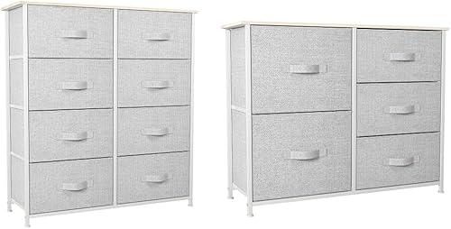 YITAHOME Paquete de torre de almacenamiento de tela, unidad organizadora de 13 cajones para dormitorio y sala de estar