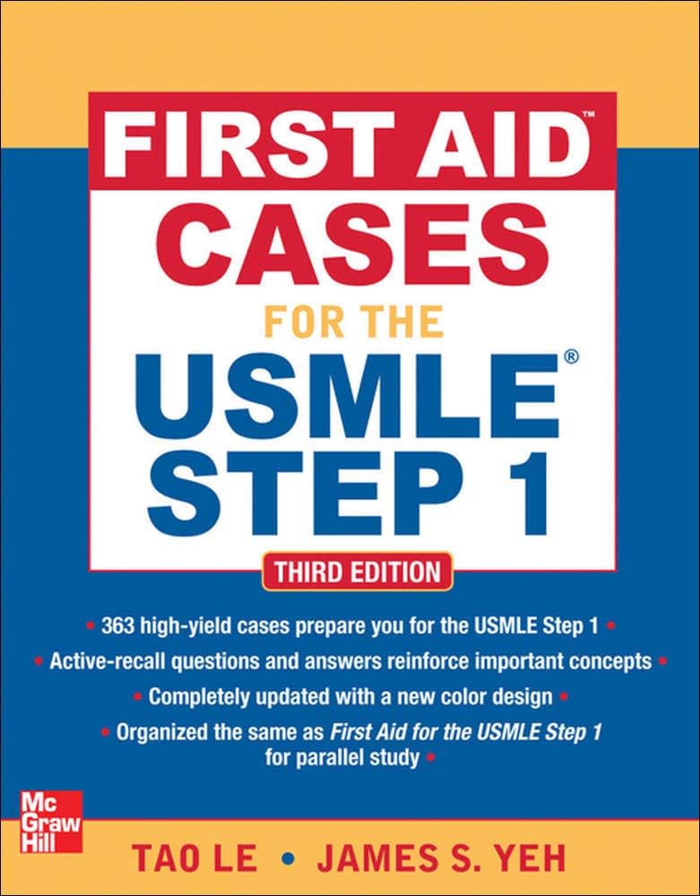 First Aid Cases for the USMLE Step 1 (First Aid Cases Series)