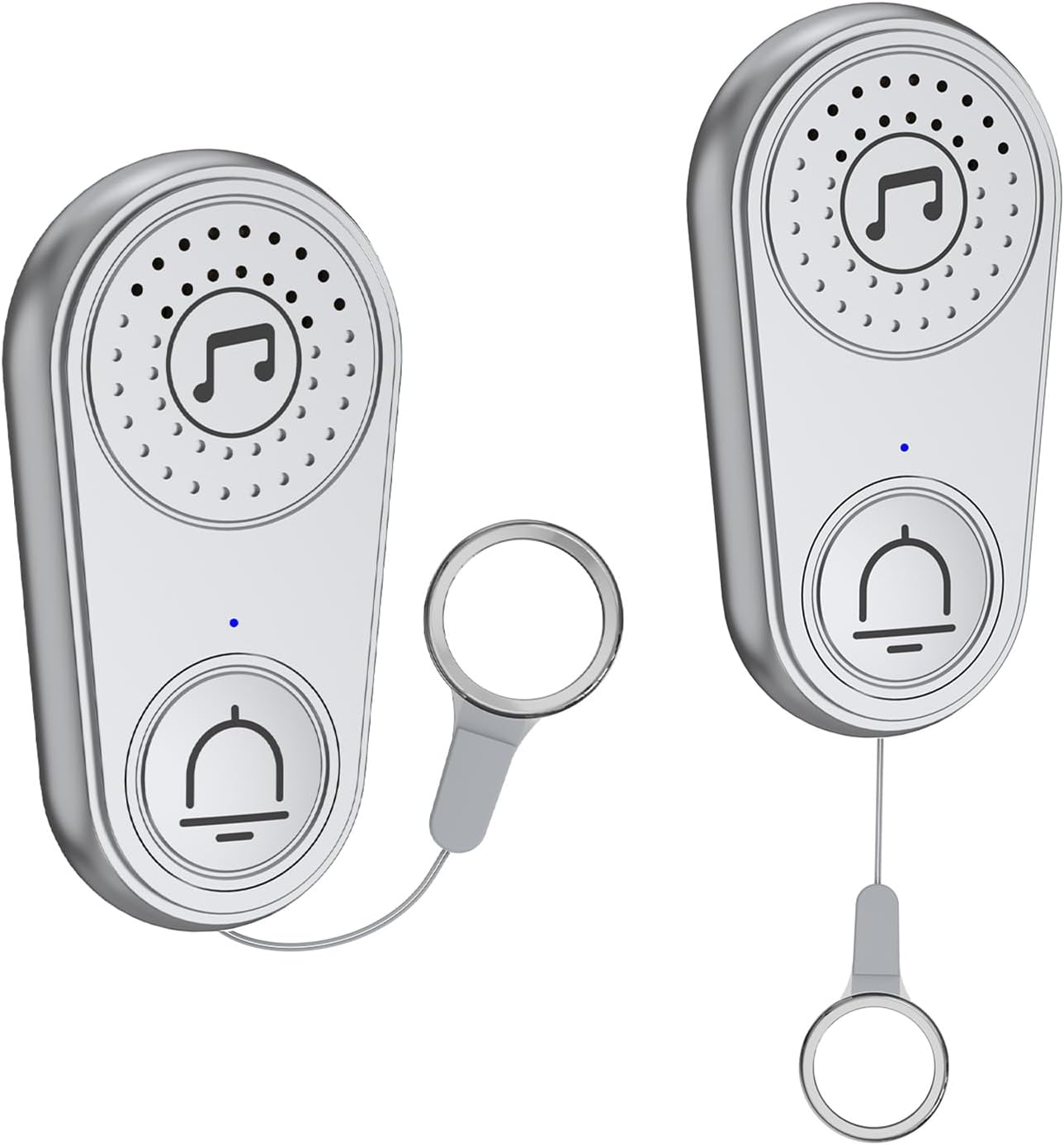 2-kanałowa maszyna do połączeń Caregiver Pager Call Button Elderly Wireless Call Button regulowana głośność wiele opcji muzyki do domowego biura
