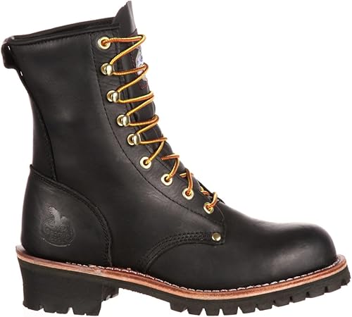 Miniatura 1 de Georgia Boot Logger - Botas de trabajo para hombre, 8.0in, color negro