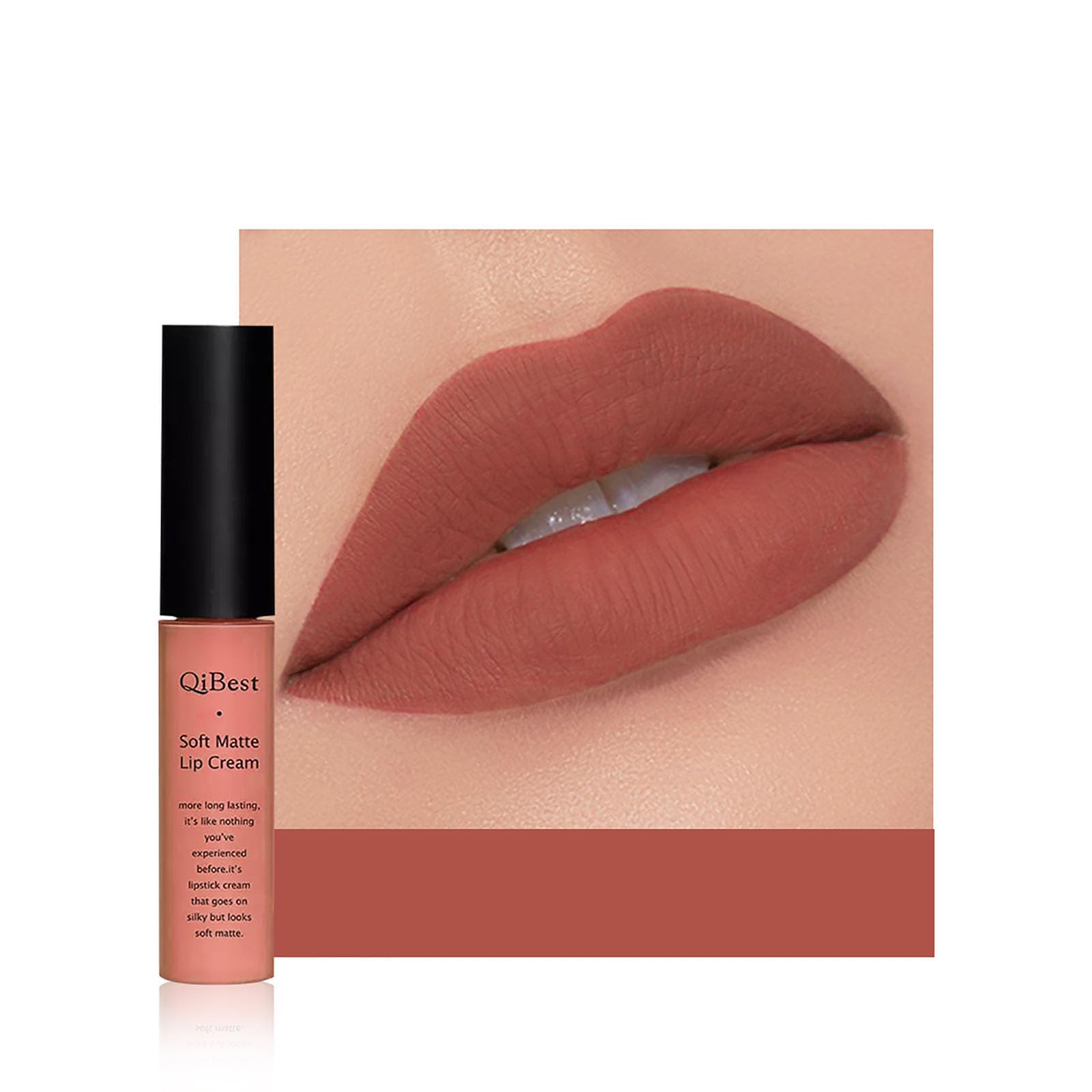 Anifer Velvet Matte Liquid Lipstick Makeup Long-Lasting and Waterproof Wear, Non-Stick Cup Lip Gloss,(Nude Brown 625)