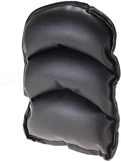 Car Control Module Pad - Soft Leather Armrest Cushion, Perfect Support for Driver and Passenger, Universal Fit for All Types of Vehicles (Black)