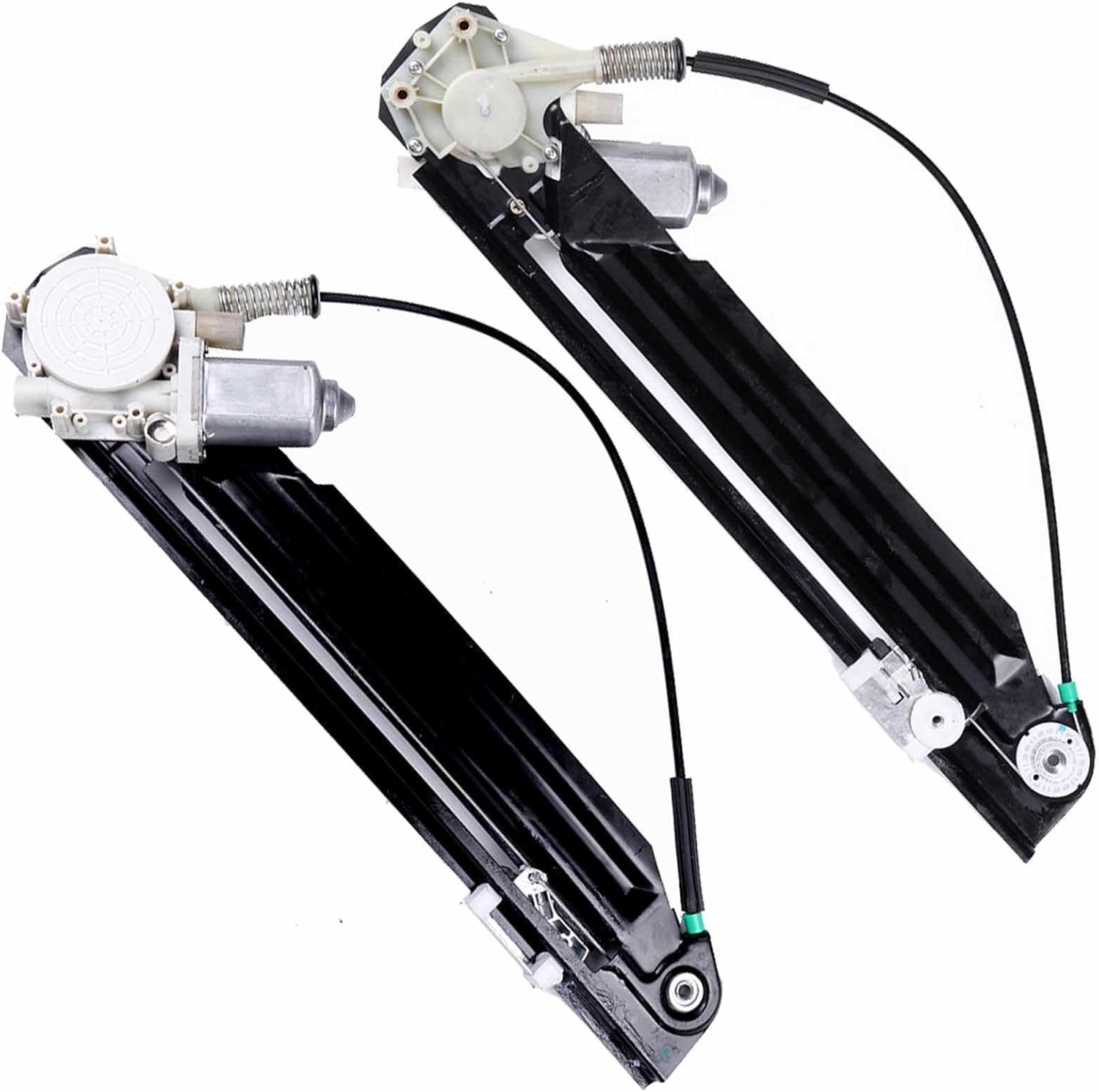 SCITOO Power Window Regulator and Motor fit for 2001 2002 2003 for BMW 525i Rear Left and Rear Right Side 748-000