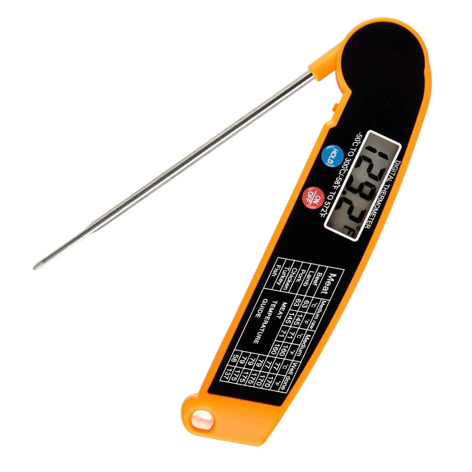 MALSSE Premium 2Pcs BBQ Thermometers for Indoor Outdoors Cooking Feature High Accuracy Sensors and Easy to Clean Nonrust Steel Construction Barbecue Thermometers