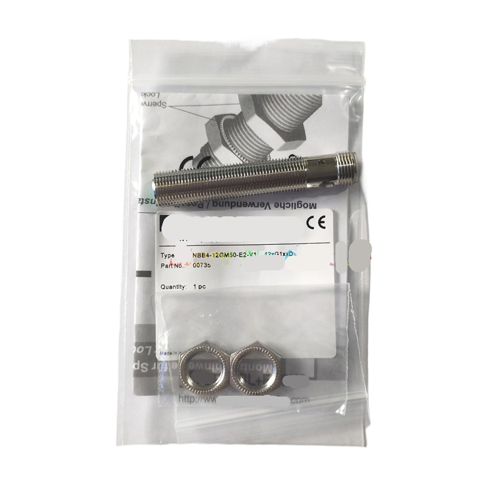 JHPWKRMU NBB2-12GM50-E0-V1 NBB2-12GM50-E2-V1 NBB4-12GM50-E2-V1 NBB4-12GM50-E0-V1/E3/E Inductive Proximity Switch Sensor(NBB2-12GM50-E2-V1)