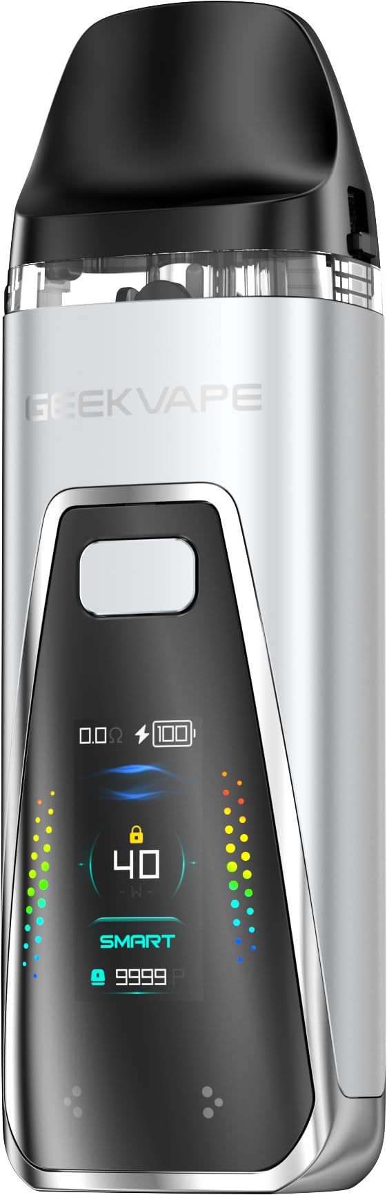 Digi Pro Pod Kit For Geekvape J Pods, 2000mah Built-In Battery, Adjust the  Wattage 5W to 40W, Touch Screen, Top Airflow Control, USB Type-C Cable,  TVDC, 2ml Cartridge No Nicotine (Silver): Amazon.co.uk: