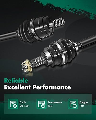 Vista 505 de SCITOO 1333081 1333947 Eje CV trasero izquierdo derecho para 2016-2020 para Polaris General 1000 2017-2020 para Polaris General 4 1000 2015-2018