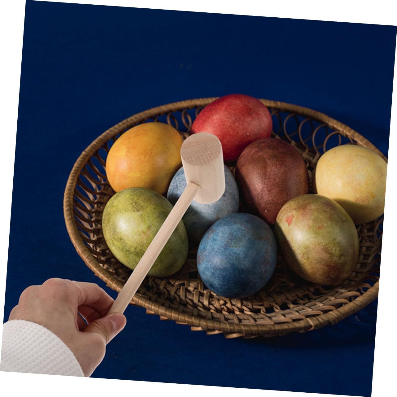 Mobestech 15pcs Wooden Seafood Mallets Mini Crab Lobster Hammers for Easy Shellfish Cracking for Parties Family Dinners Construction