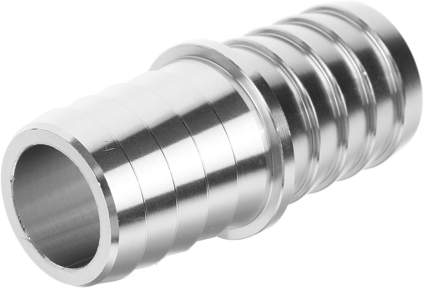 Aluminum Radiator Hose Barb Connector Adapter for Vehicle Cooling System, 3/4 Inch Hose Fit with 1.3cm Mouth Diameter, Easy Connecting and Withstand Pressures for Automotive
