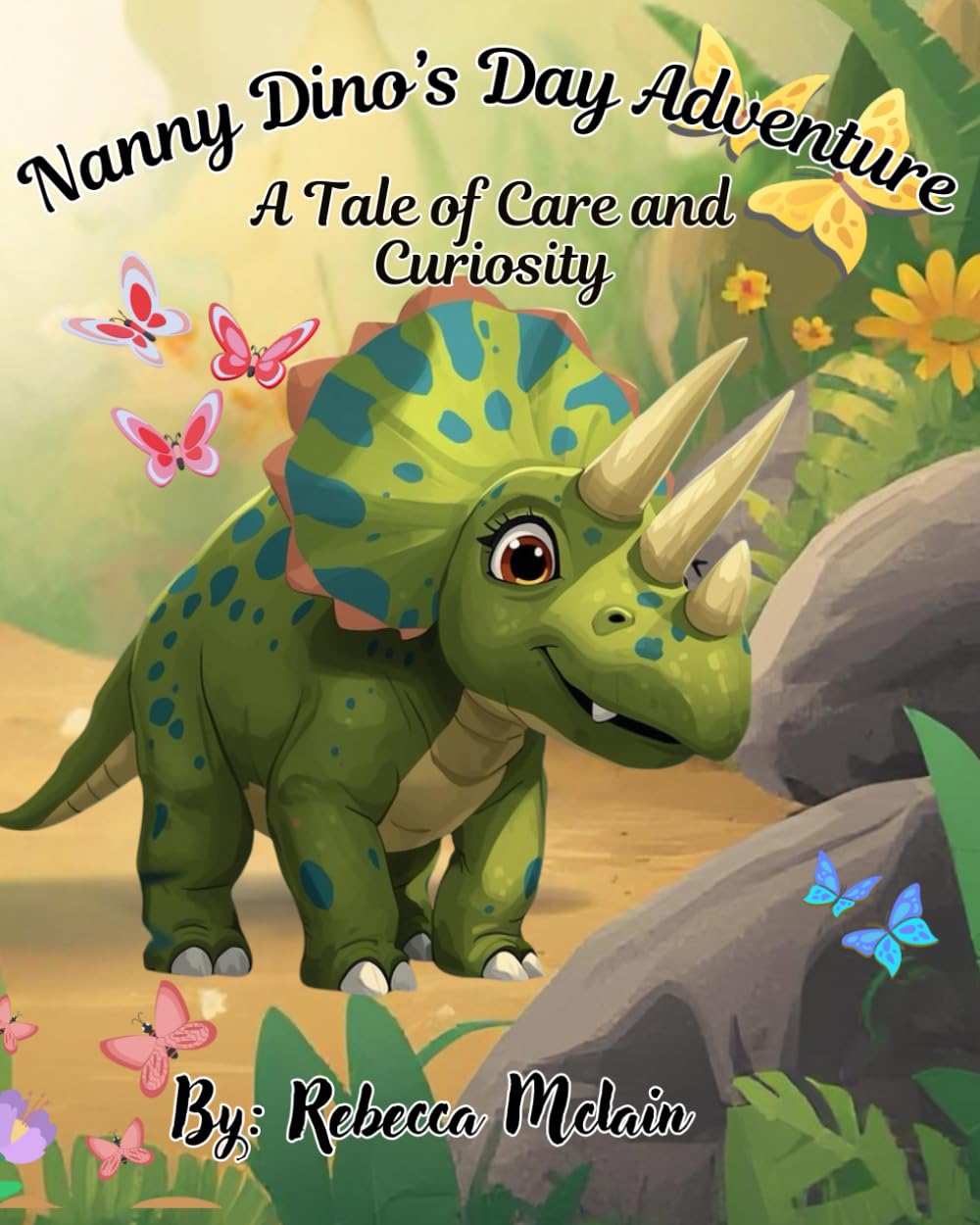 "Nanny Dino's Day Adventure": A Tale of Care and Curiosity