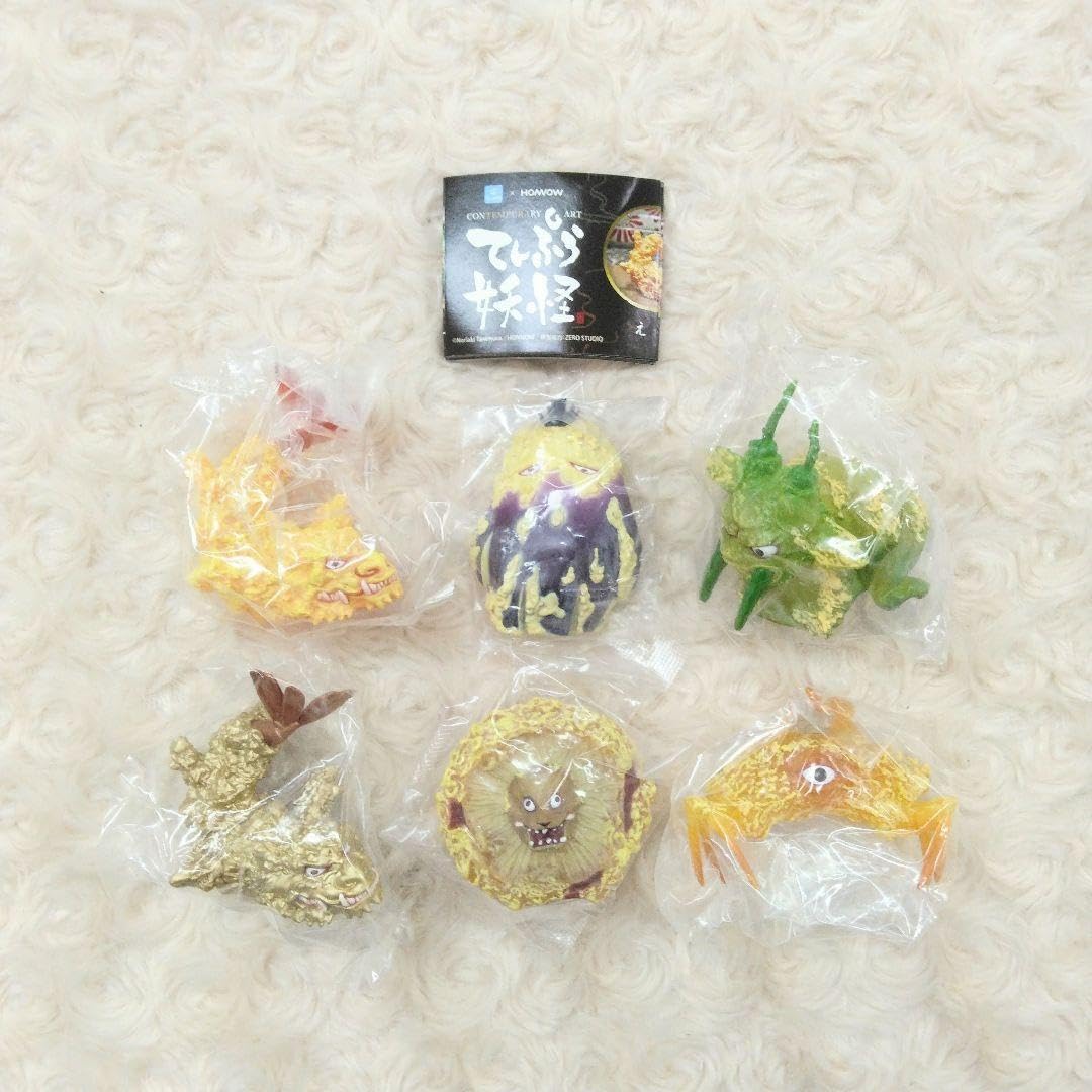 Amazon.co.jp: シークレット入り6種てんぷら妖怪 ガチャ : おもちゃ