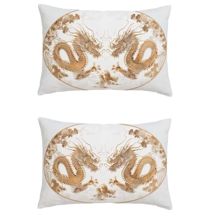Housse de coussin 50x60cm imperméable pour une ambiance d'automne sur le patio