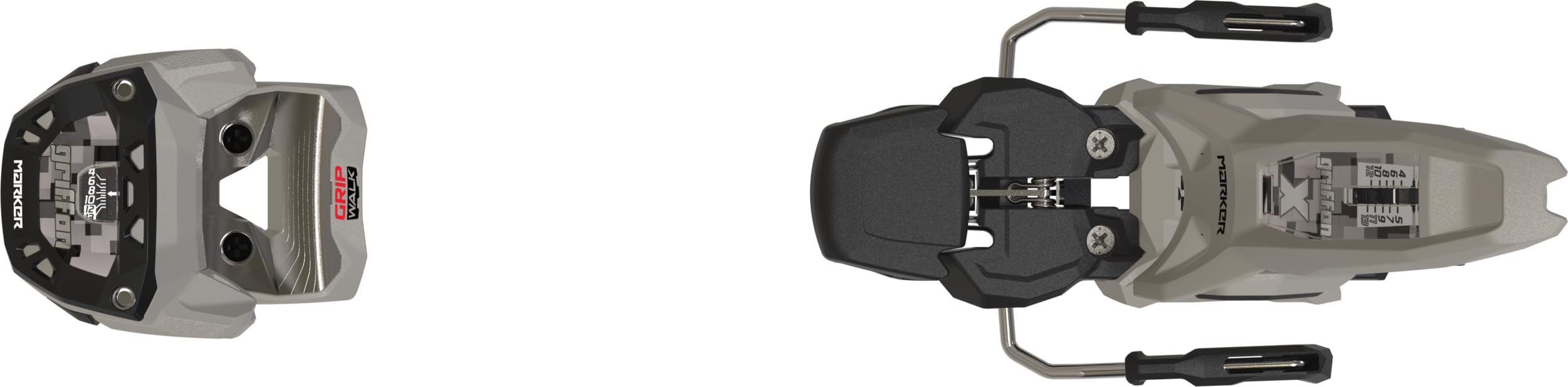 Marker - Fixations De Ski Griffon X 13 120mm Sandy Black - Homme - Taille Taille Unique - Gris