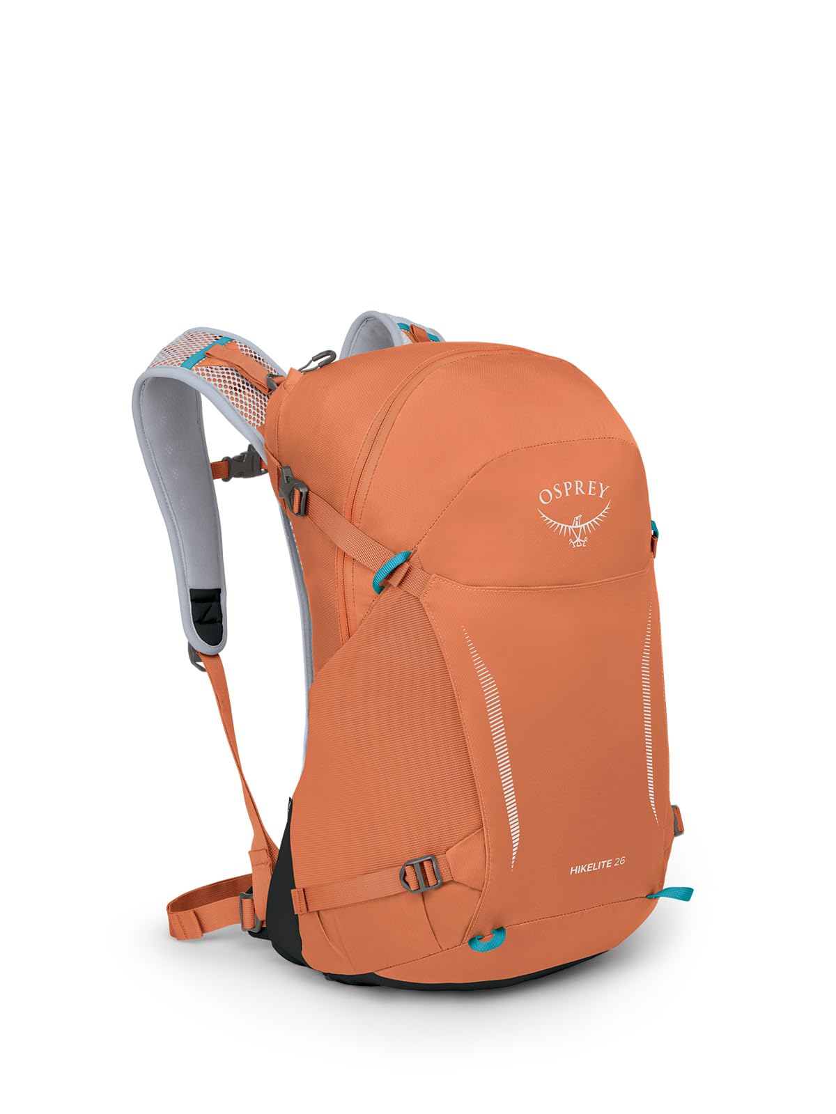 OspreyHikelite unisex Hiking Backpack║ Lightweight ║ Impeccable ventilation with AirSpeed suspension ║ Minimalistic & sustainable design ║ Raincover includedBluesignBluesignBluesign
