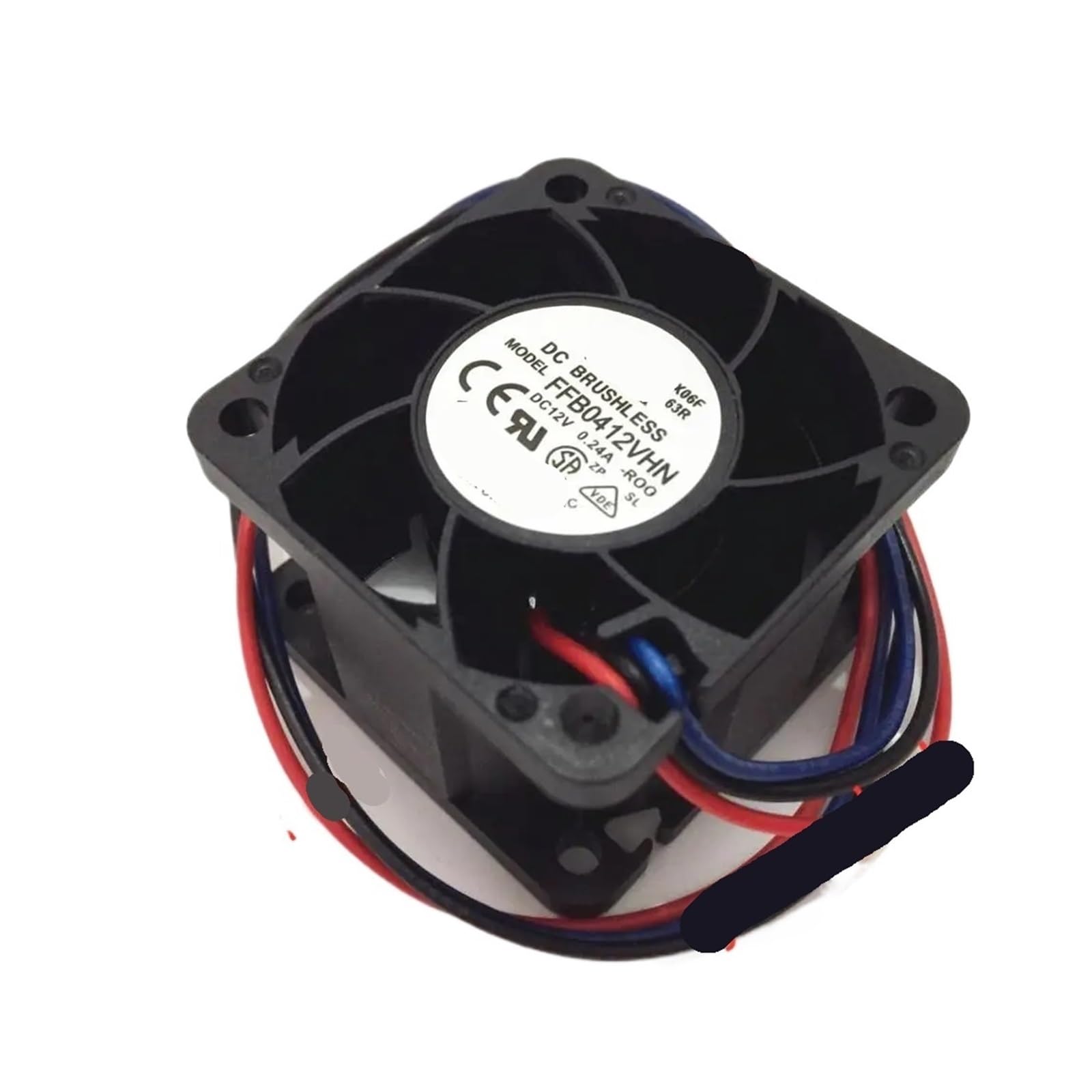 UWUKCJOKQ FFB0412VHN 40mm 12V 0.24A Cooling Fan 4028 3-Pin