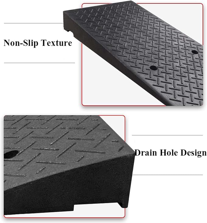 Rampa para bordillo YSUEFIJO de goma resistente miniatura 4