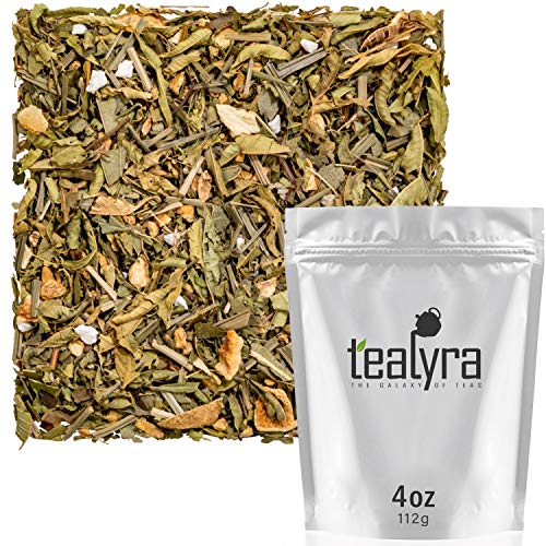Tealyra - Calm Hemp - Chamomile - Balm - Lemongrass - Unique Herbal Relaxing Remedy Loose Leaf Tea - 112g (4-ounce) Tealyra - Calm Hemp - Chamomile - Balm - Lemongrass - Unique Herbal Relaxing Remedy Loose Leaf Tea - 112g (4-ounce)