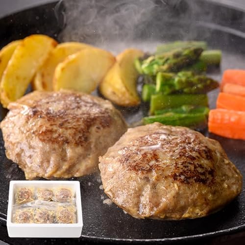 有限会社若寿司 牛タン入りハンバーグ 計2kg(100g × 20個) 牛たん 牛肉 ビーフ おかず お弁当 大容量 お肉 にく 食品 加工食品 小分け 個包装 冷凍[有限会社若寿司]tm021