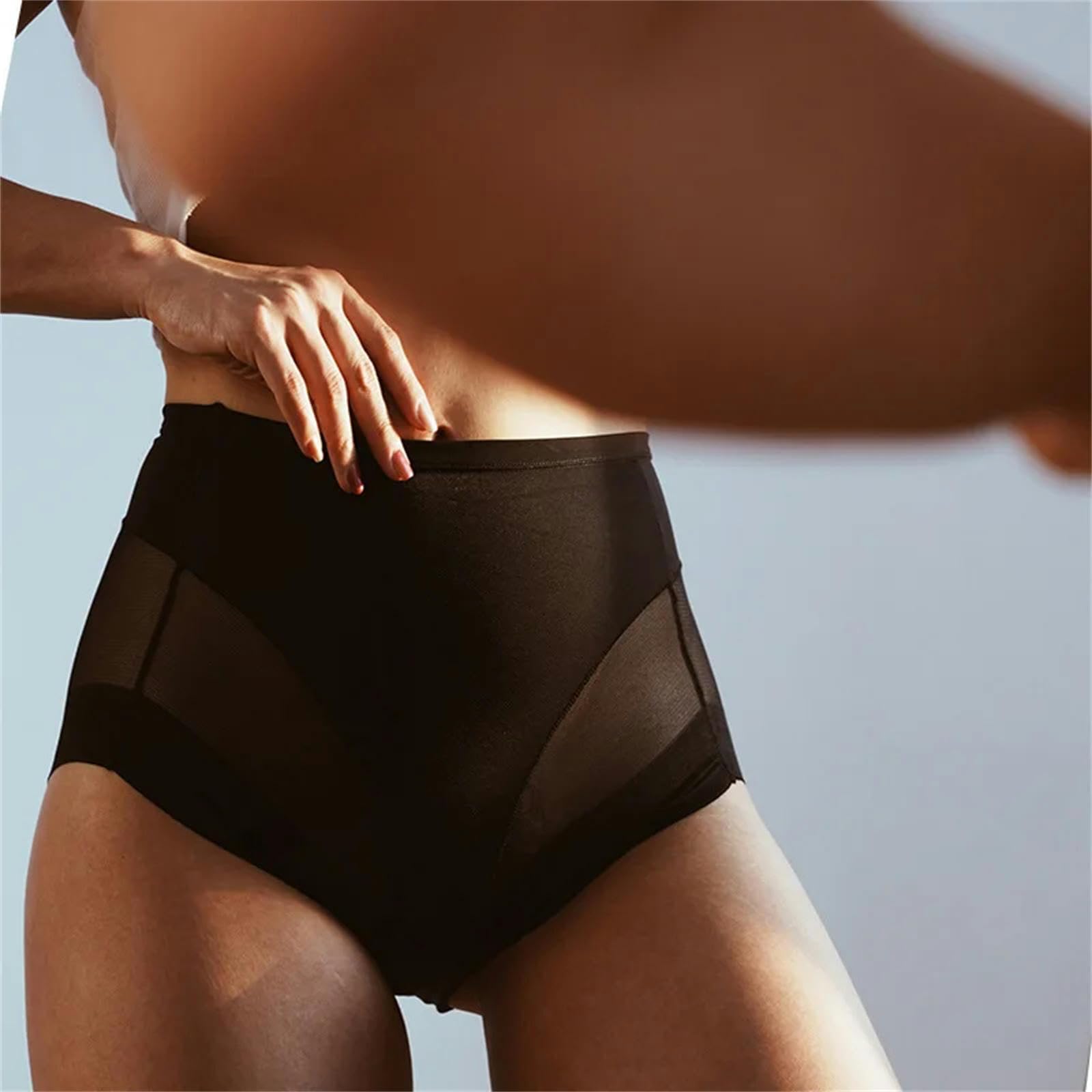 Bielizna damska majtki wyszczuplające wysoka talia majtki kontrola brzucha damskie majtki trener modelujące majtki S-XL