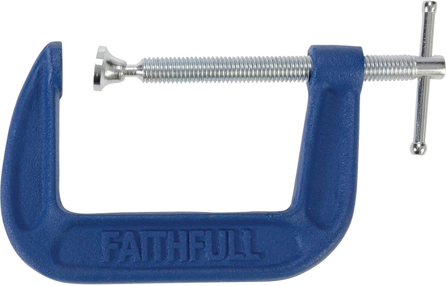 Blue Spot 10022 50mm (2") Fine Thread GClamp Amazon.co.uk DIY & Tools