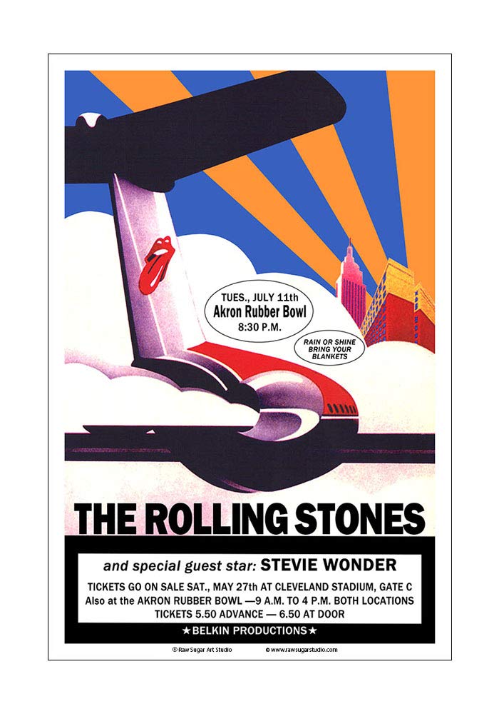 Amazon.com: Raw Sugar Art Studio Rolling Stones/Stevie