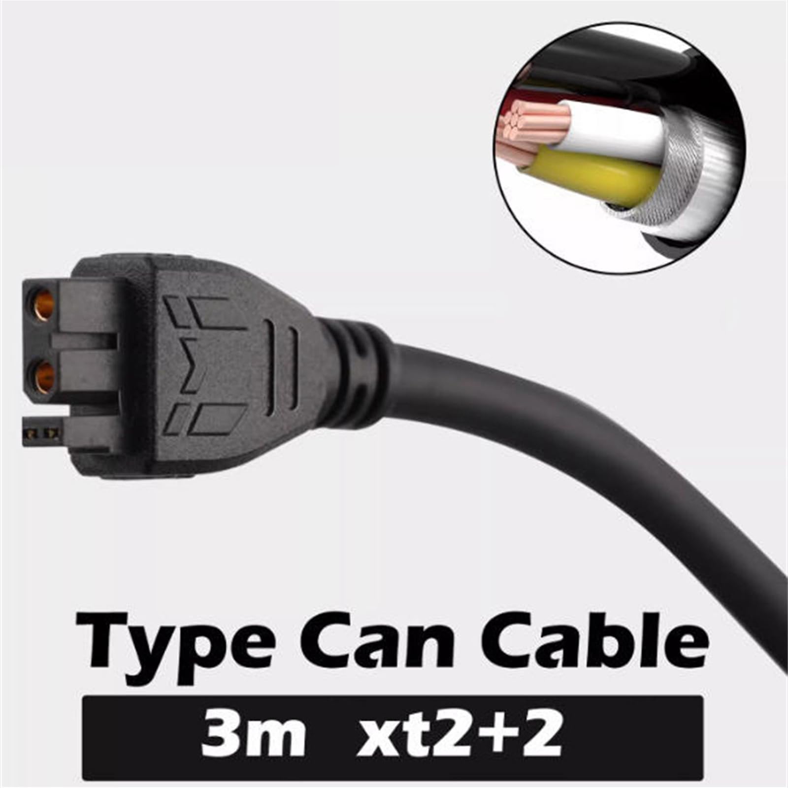 1 / 2 szt. kabel CAN kontroler drukarki 3D szybka transmisja danych dla Mellow SB2040 / Sht 36 drukarka 3D akcesoria płyta narzędziowa kabel CAN