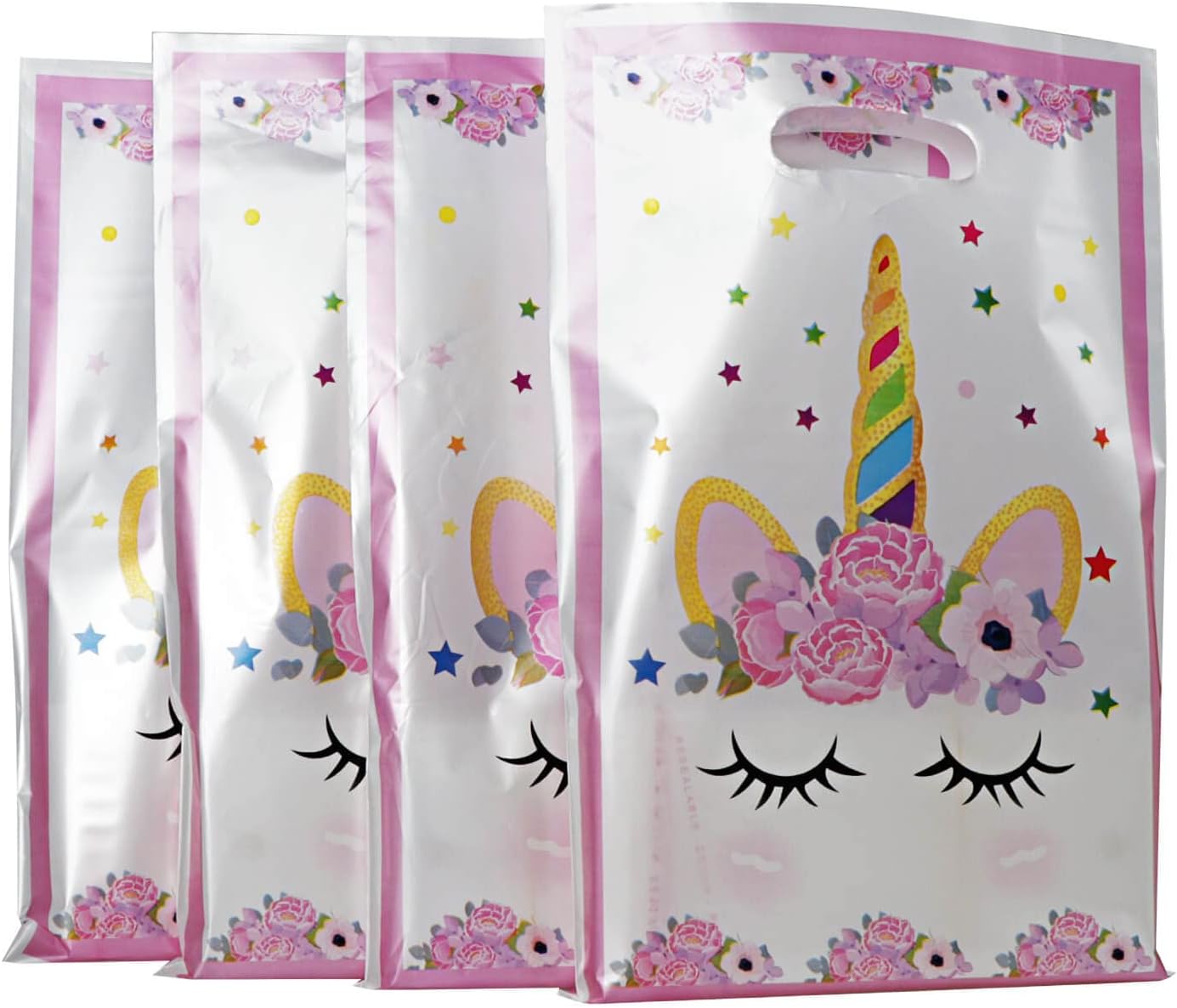 SOFIRE 30 PCS Unicorn Party Bags Gift Bags for Unicorn Birthday Party Supplies