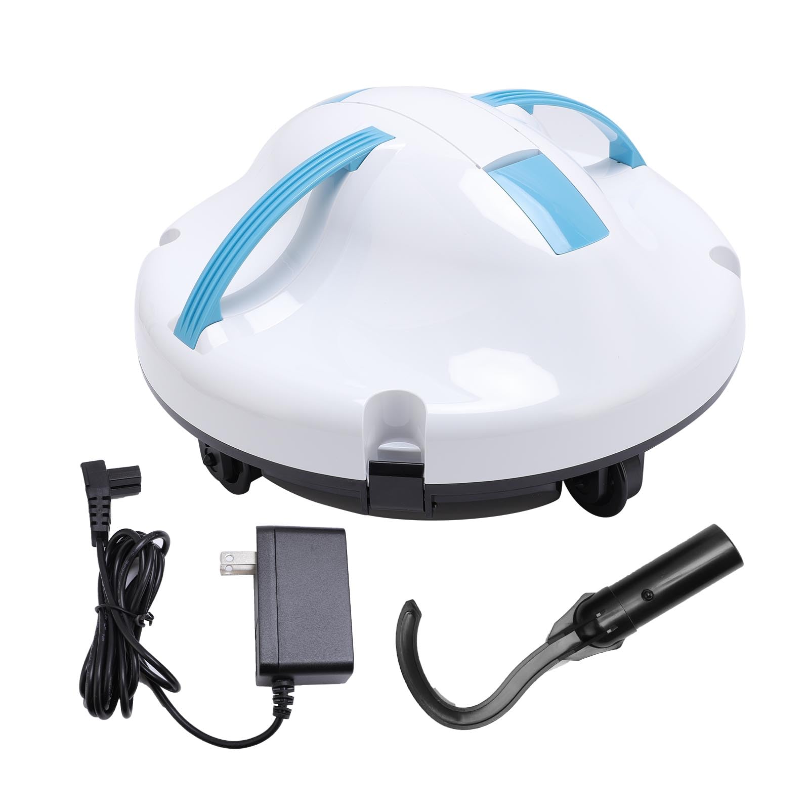 TOPINCN Robotyczny środek do Czyszczenia Basenu, Automatyczne Podwodne Odkurzacz Robota Pod wodą 5200 MAh dla Basenów Naziemnych, 120 Minut Długi Czas, Potężne (wtyczka UE)