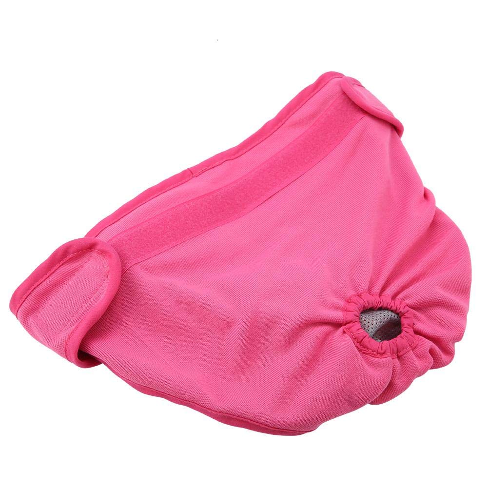 TOPINCN Dog Underwear Cotton Fabric Flexible Physiological Pants Puppy Female Pet Sanitary Diaper for Small Medium Large Dogs(L-Pink) - Image 4