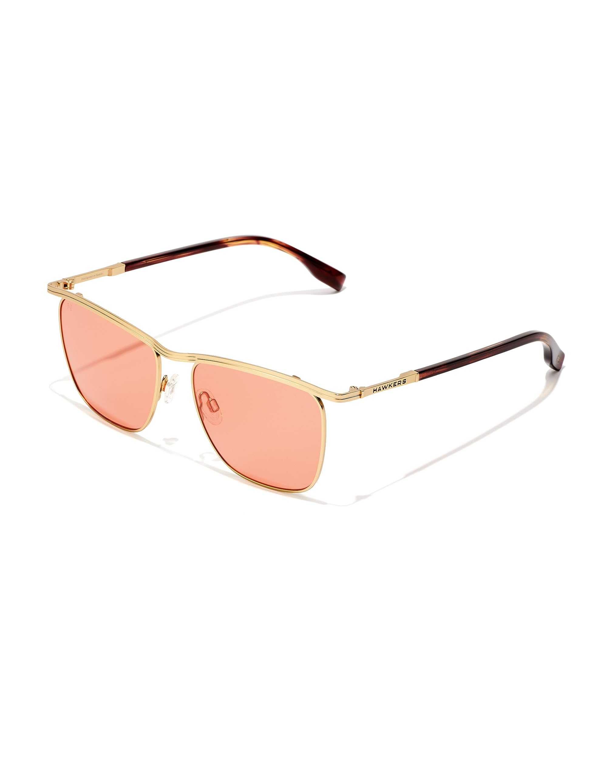 HAWKERS Cali-Gold Sandstone Sunglasses, Golden Stoneware, One Size, Golden Stoneware, One size