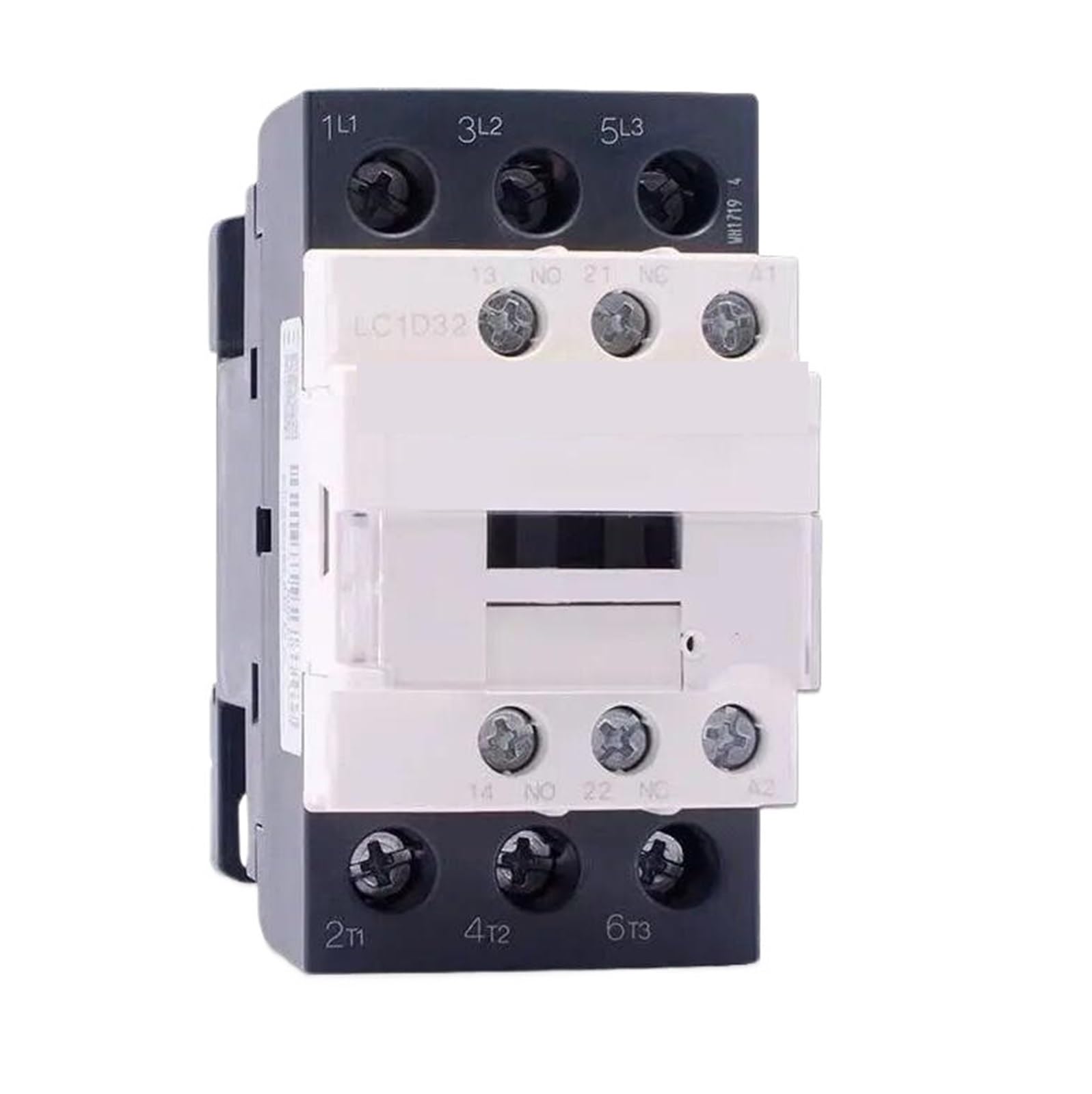 Contacteur LC1D32 380V triphasé évite la surchauffe sur rail DIN
