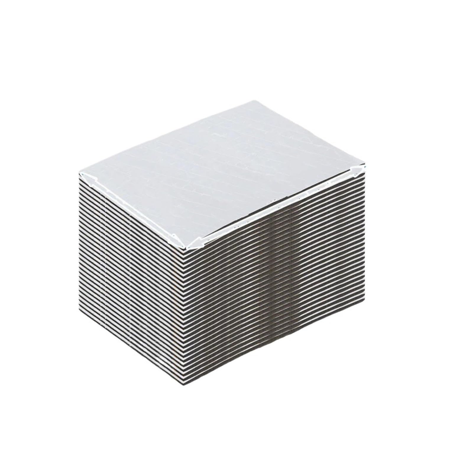 Aislamiento térmico y acústico Alfombrilla Insonorizante Autoadhesiva De Espuma De Aluminio Para Furgonetas, Aislante Térmico 35 25 Y 15 Unidades(35pcs 25x18cm)