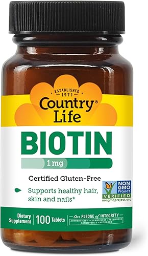 Country Life Biotina 1000 mcg 100 comprimidos