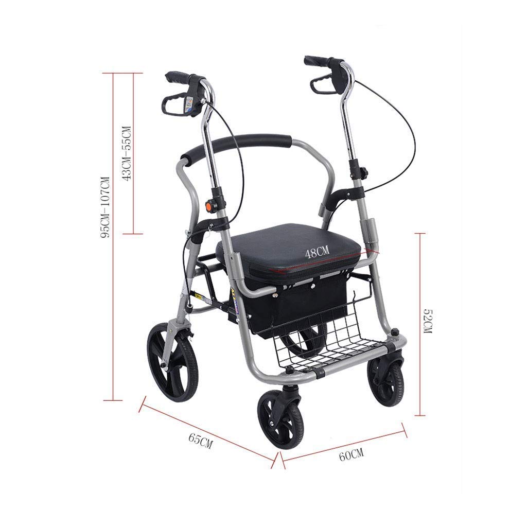 Andador, Andador con Ruedas Andador con Asiento Andador con Asiento Andador con Asiento y Ruedas Andadores Plegables de aleación de Aluminio Little Surprise