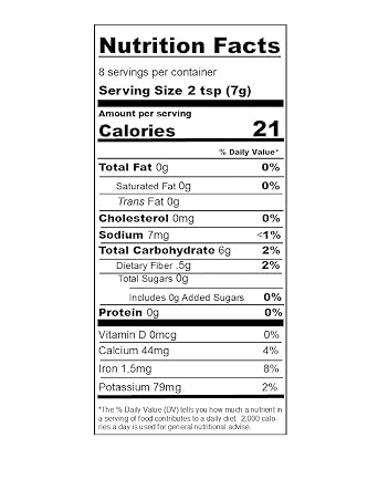 Agar Agar Powder - 2 Ounces (56 Grams) - Average Gel Strength
