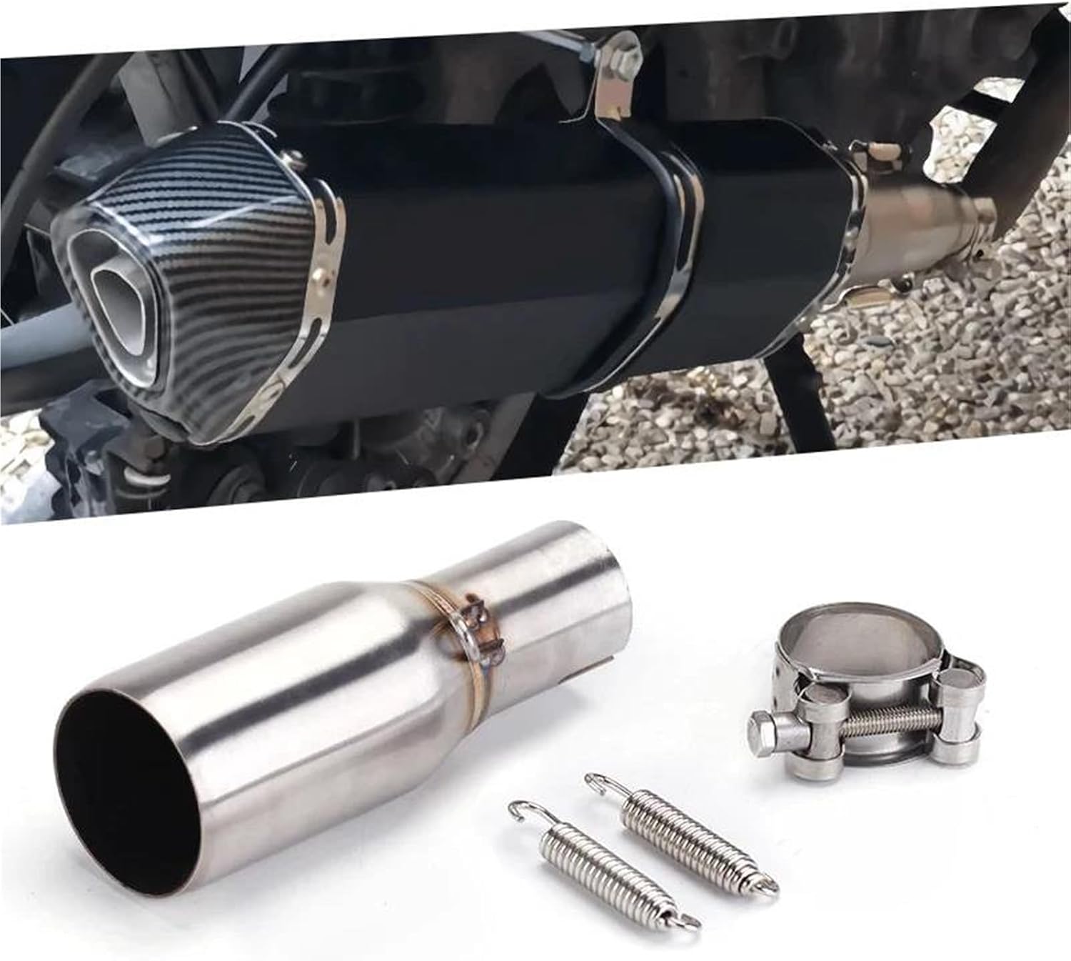 Exhaust Pipe Exhaust Tube For Piaggio Set Kit