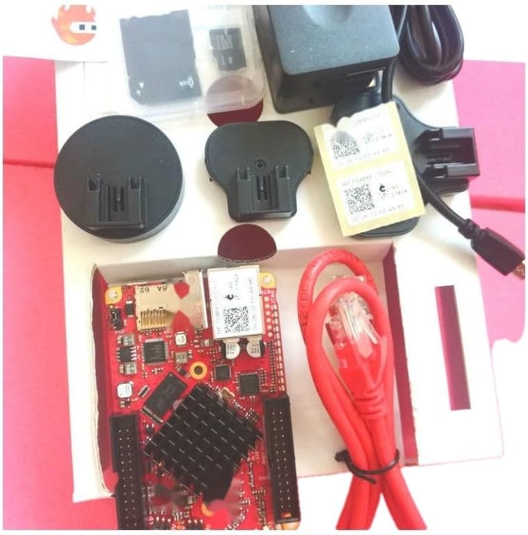 Red Development Board Pitaya STEMlab 125-10 Starter Kit, Fire Dragon, Fruit Development Board ...