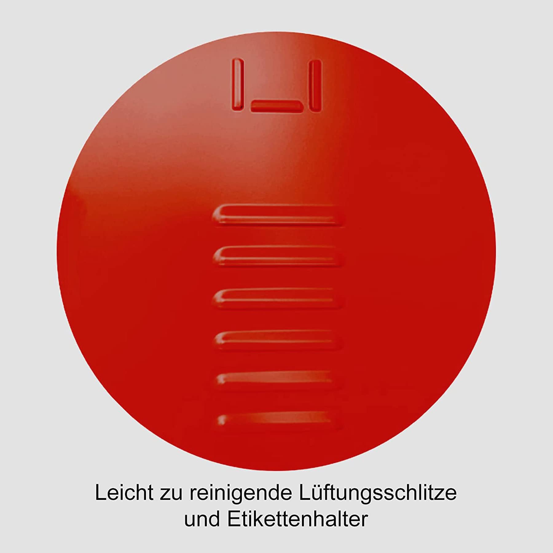 Schrank & Stuhl Spind – Metallspind mit 3 Abteilen in 180 x 90 x 50 cm, Schließfachschrank mit Hutboden & Drehriegelverschlüssen, Lieferung komplett montiert, Grau/Rot