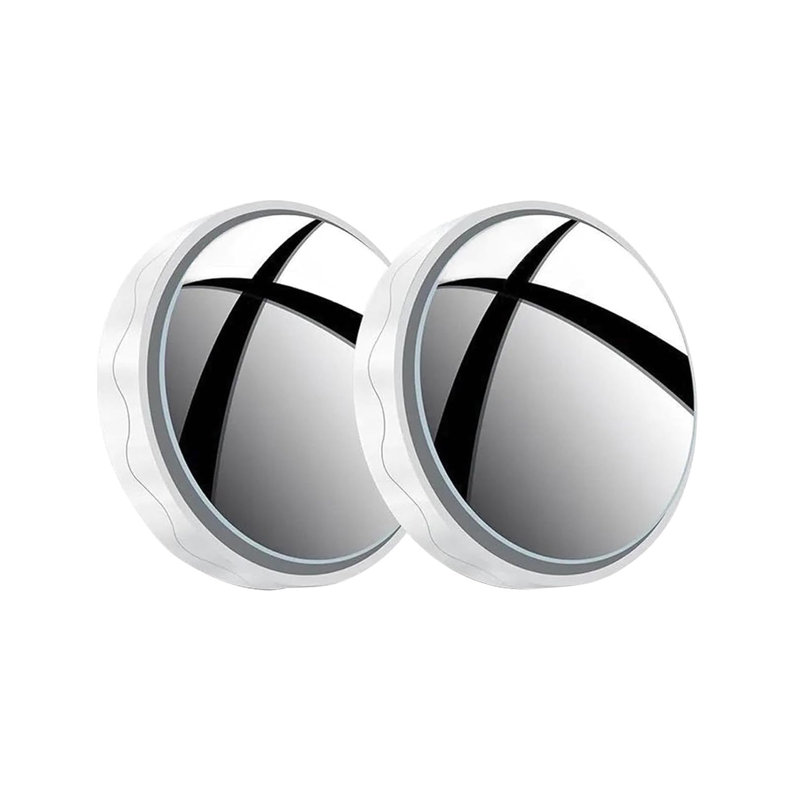 2 Pcs Blind Spot Mirrors for Suzuki Splash 2012-2014 360°Rotatable Waterproof Convex Rear View Mirror Maximize RearView for All Cars Traffic SafetyC