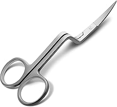 6 Inch Double Curved Scissors – Professional Grade, Multi-Purpose Precision Scissors for Crafting, Embroidery, and Dog Grooming